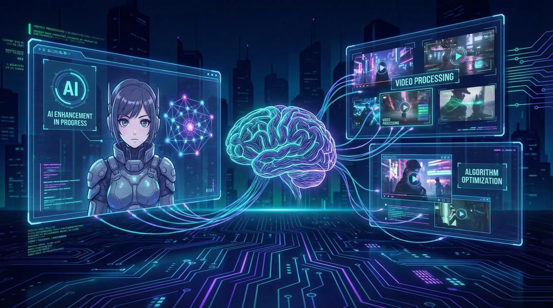 国产自拍AI动漫创作技术