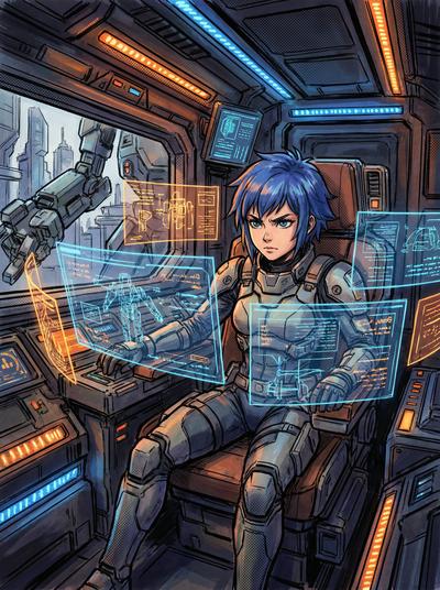 国产自拍动漫-机甲少女战纪